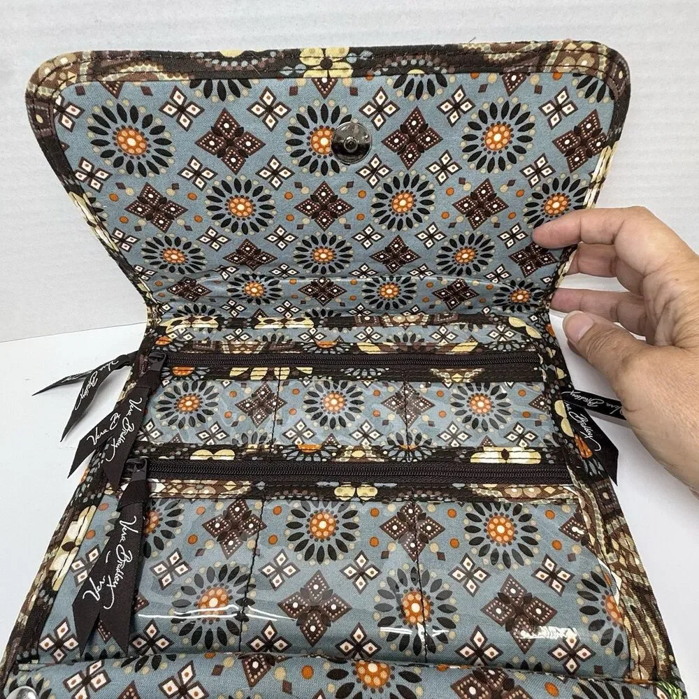 Vera Bradley Jewelry Folio In Canyon Retired Print New